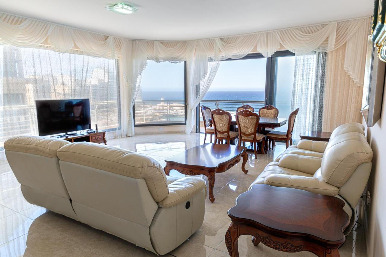 Beautiful Sea View Apartment Sliema Exteriör bild